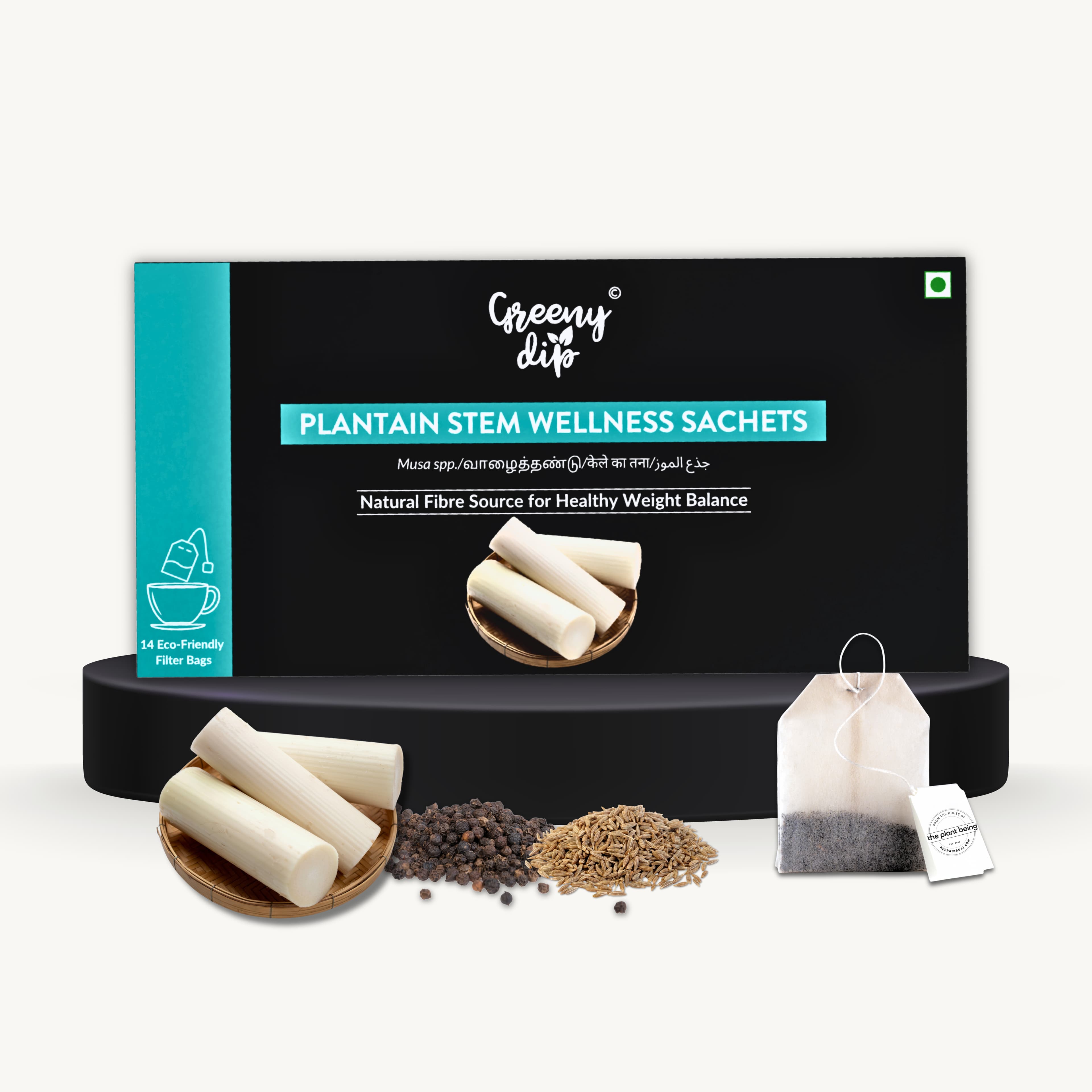 Plantain Stem Wellness Sachets